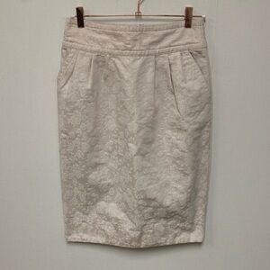 Marc Jacobs Neutral Textured Pencil Skirt • Sz 8